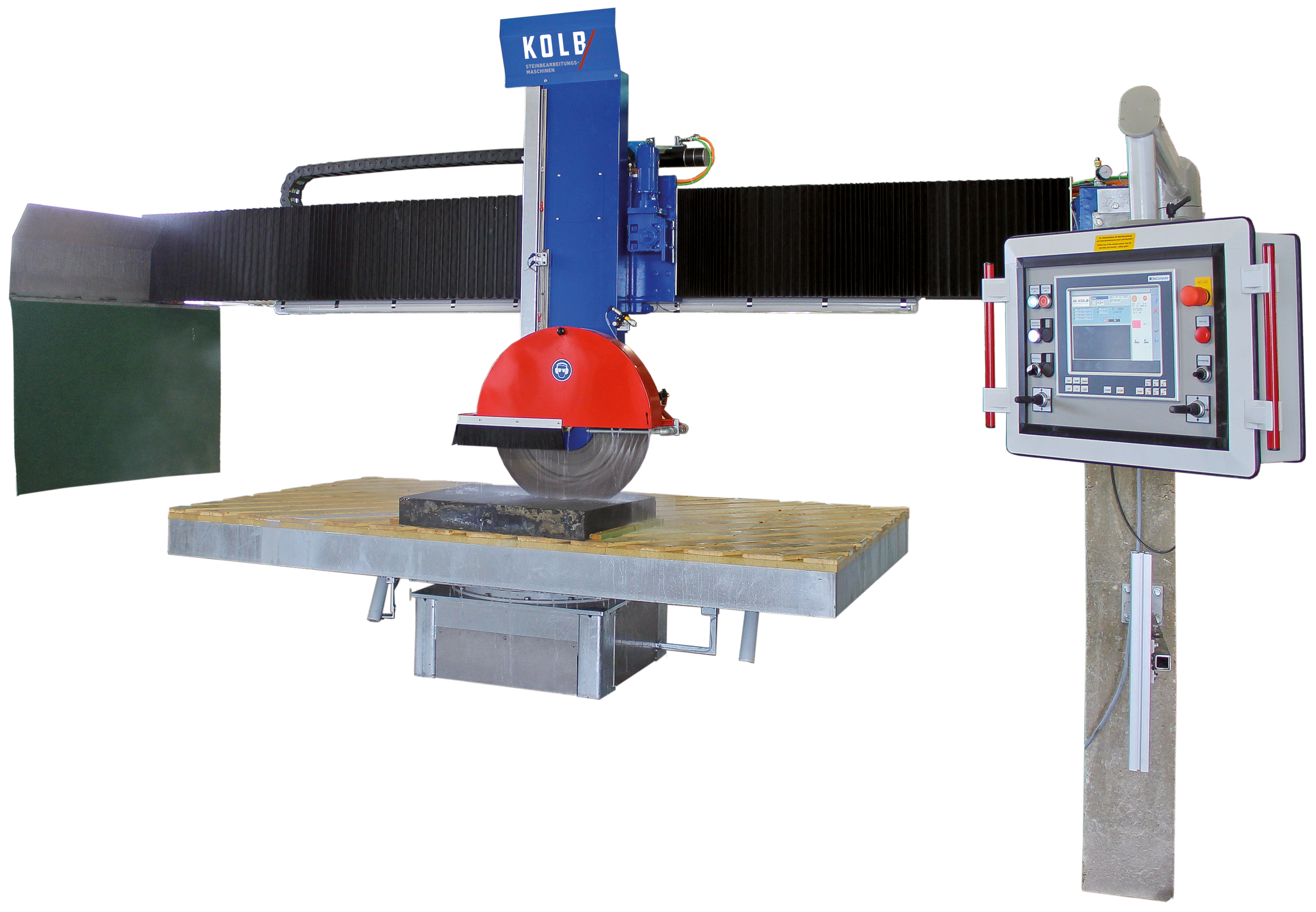 Motorised turn-table 0 - 360° (optional)